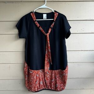 Lady Story Vintage Style Tunic Top - Size L